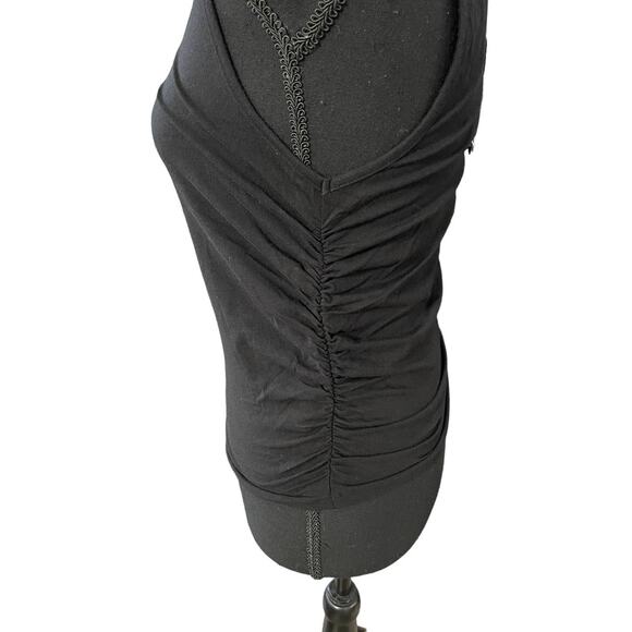 *SOLD* NWT! Bobi Los Angeles One Shoulder Shirred Top - Size Small - Picture 6 of 9